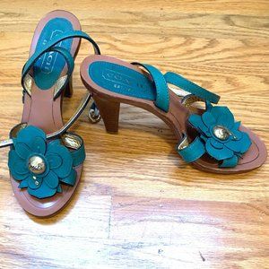 Coach Heeled Sandals 5.5